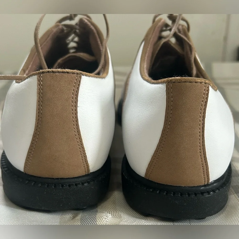NIKE GOLF SHOES AIR ABERDEEN LEATHER UPPER WOMEN’S GOLF CLEATS - Picture 5 of 16
